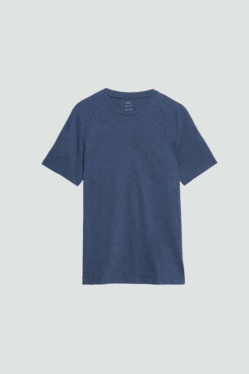 Regular Fit Pure Cotton Crew Neck T-Shirt