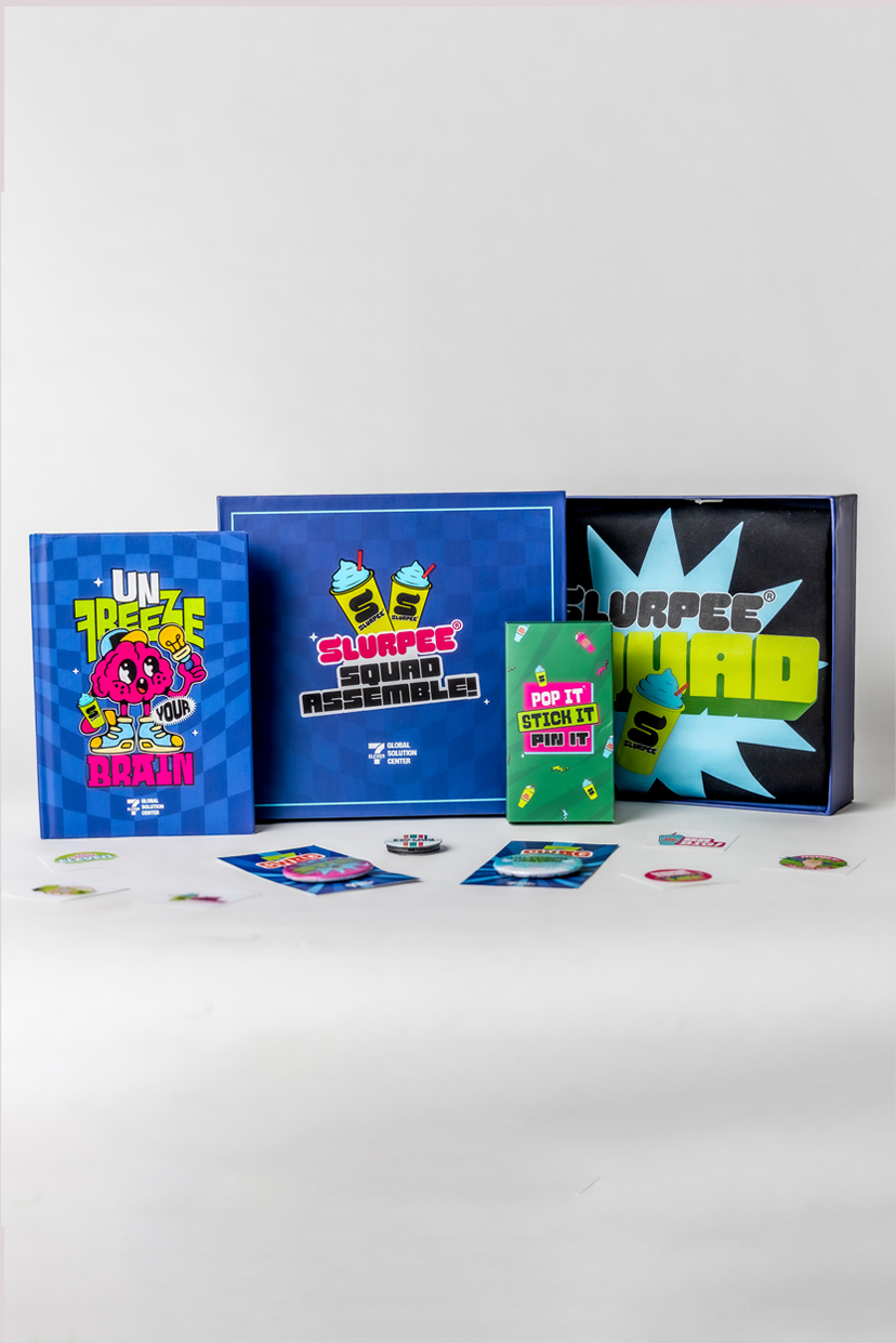 Slurpee Squad Onboarding hamper